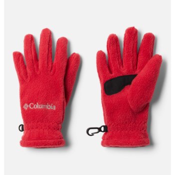 Columbia Fast Trek Fleece, Guantes Azules Rojos Para Niño | 534709-MFH